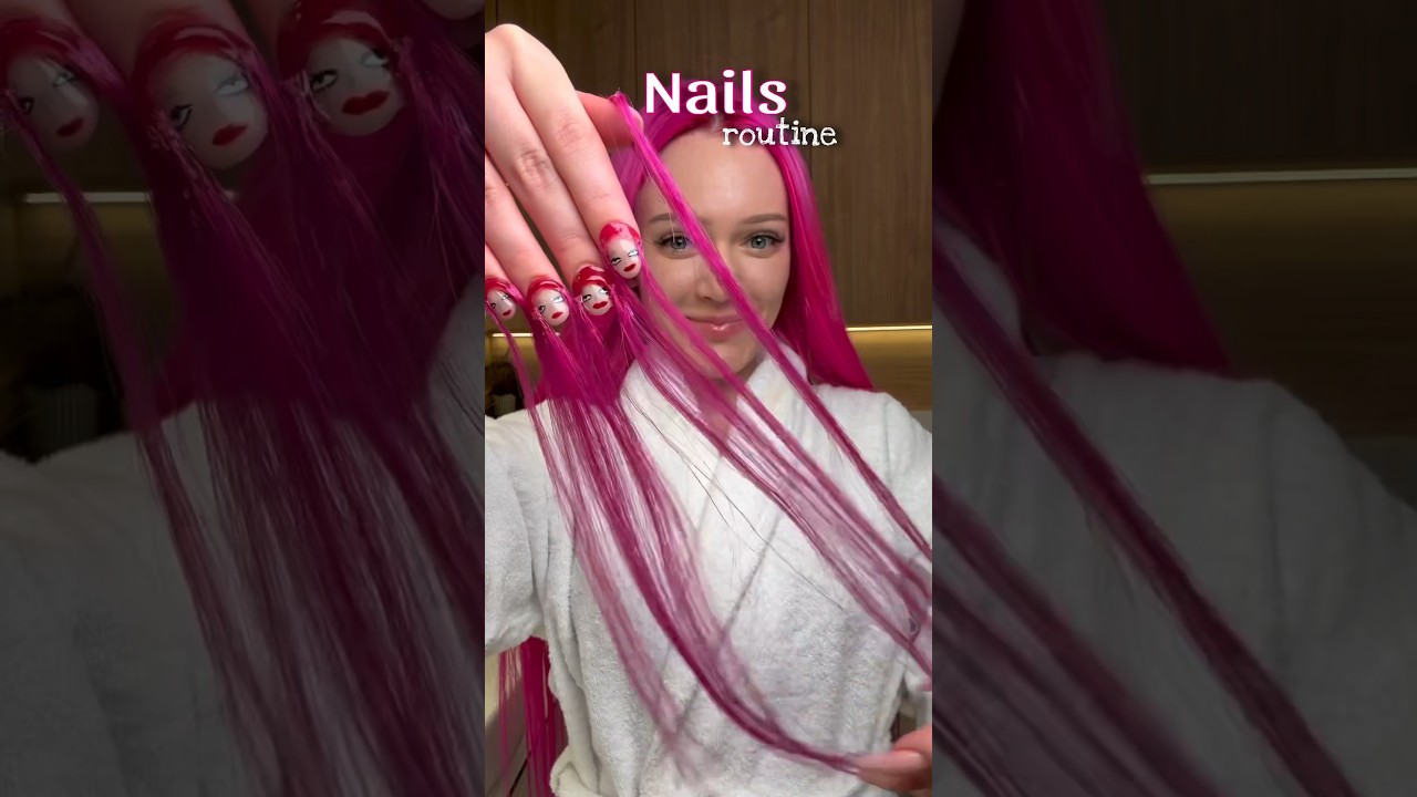 That’s iconic🤌🤤 #nails #routinevlog #beauty #crazy #manicure #nailart #hairstyle #hair #girl
