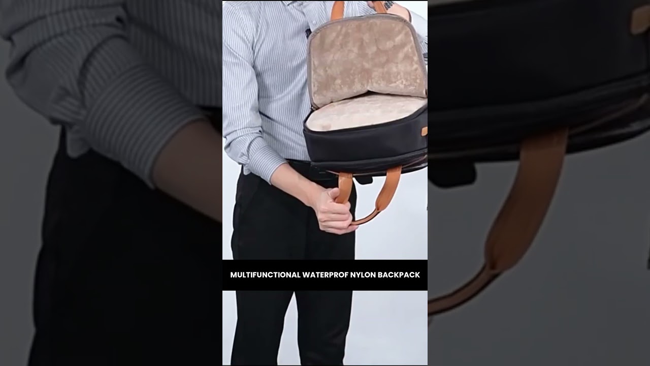 The  Lumor™ Prime Backpack | Multifunctional Waterprof Nylon Backpack #backpack