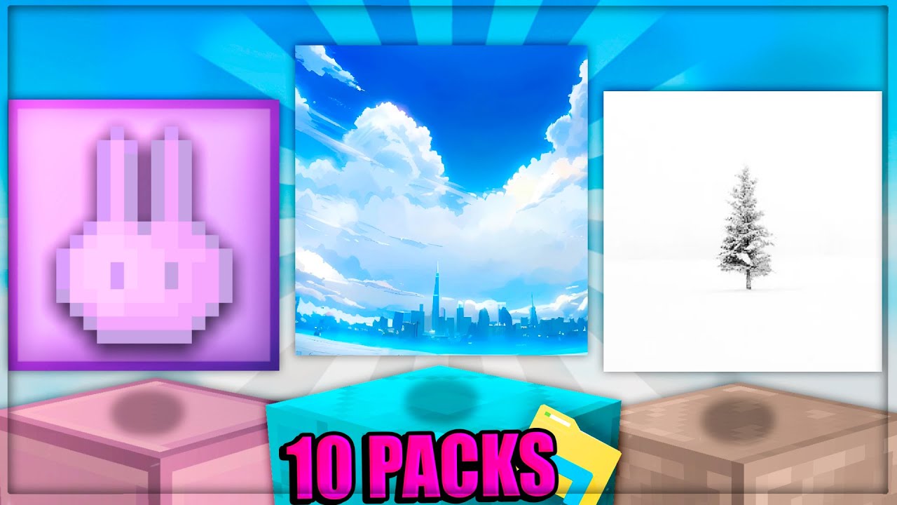 🔥The 10 !New! BEST BEDWARS/PVP Texture PACKS - FPS Boost (1.8.9)🔥