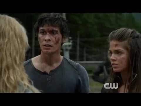 The 100 - Bellarke hug scene (2x05)