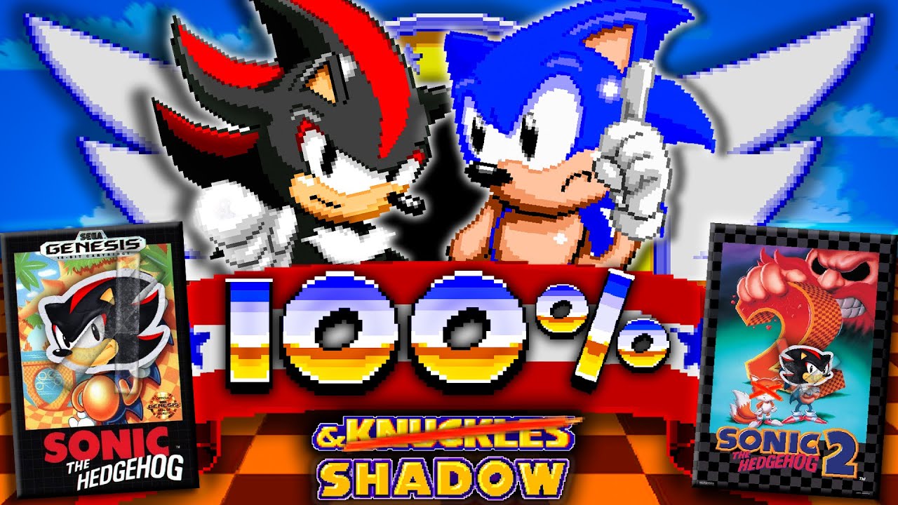 The 100% Classic Sonic TRILOGY as...Shadow?