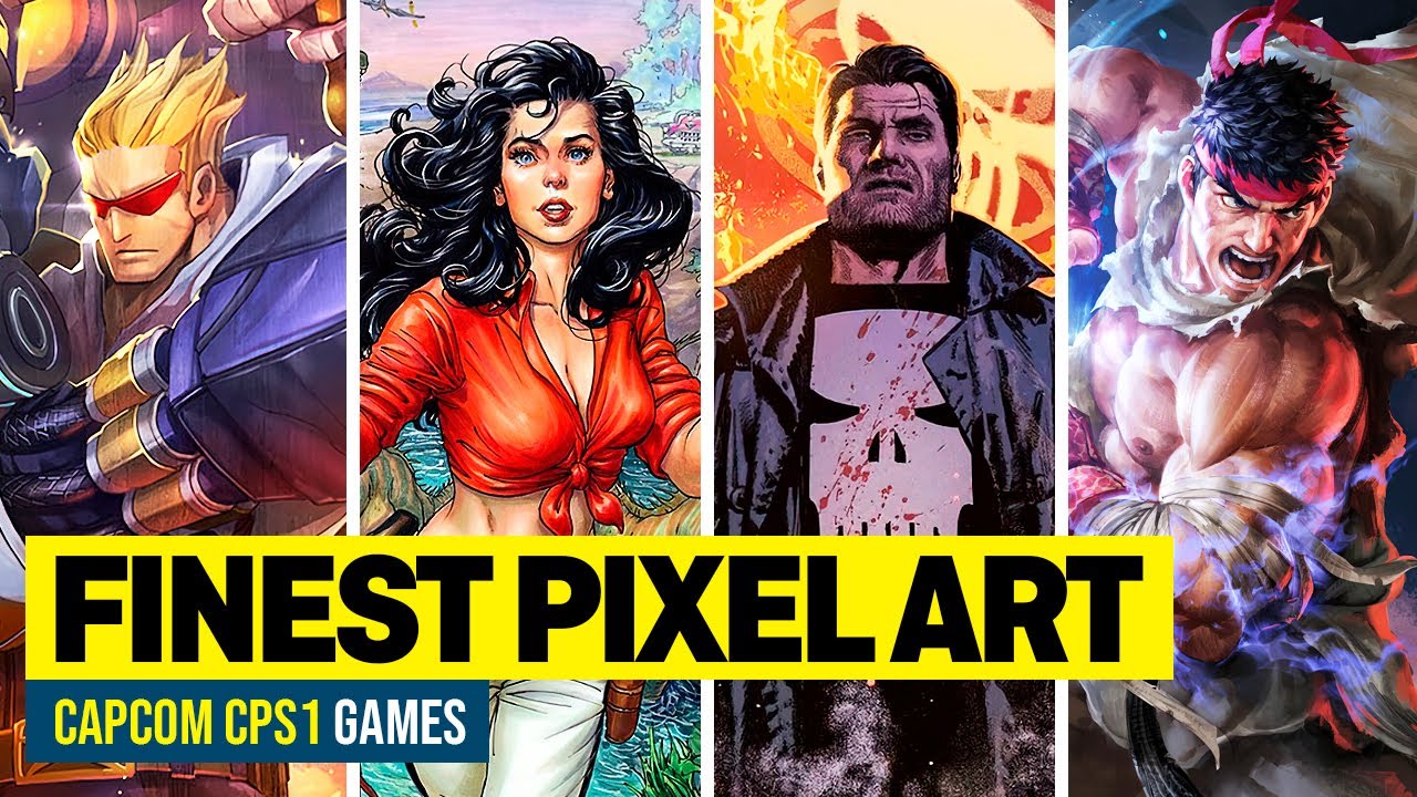 The 15 Most Visually Stunning Capcom CPS1 Games