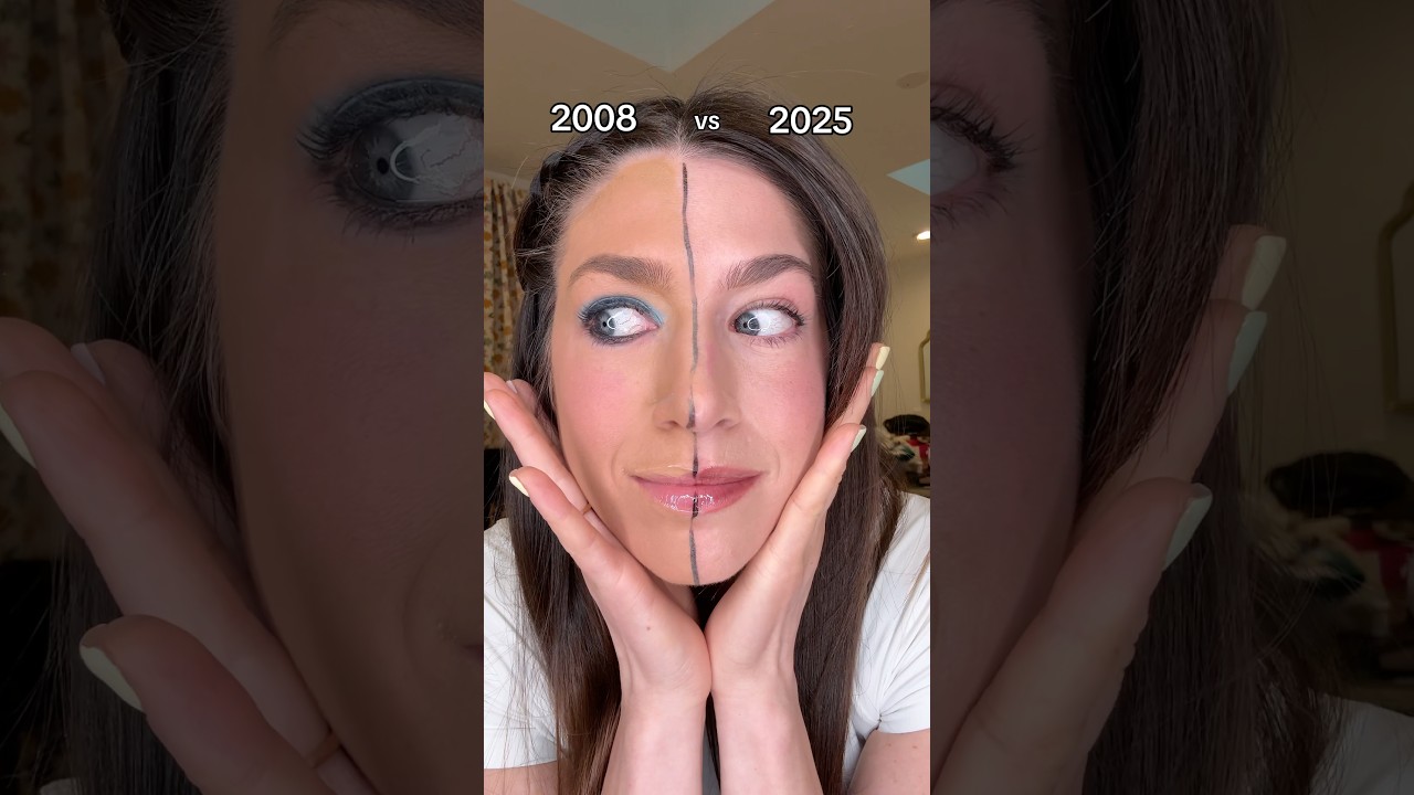 The 2008 eyebrow is still too think #2000s #nostalgia #millennials