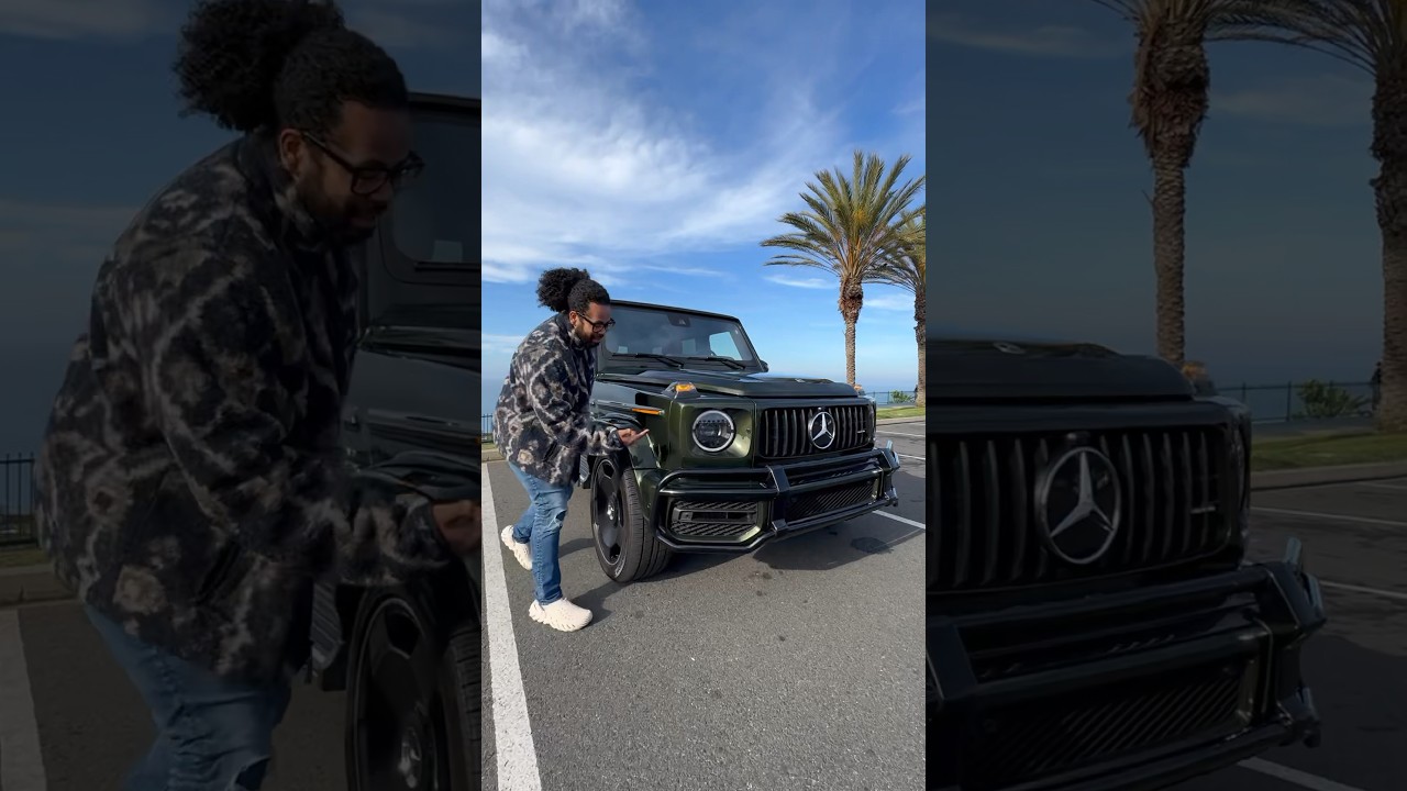 The $200K Mercedes-Benz G63 AMG is kinda……worth it. 😅