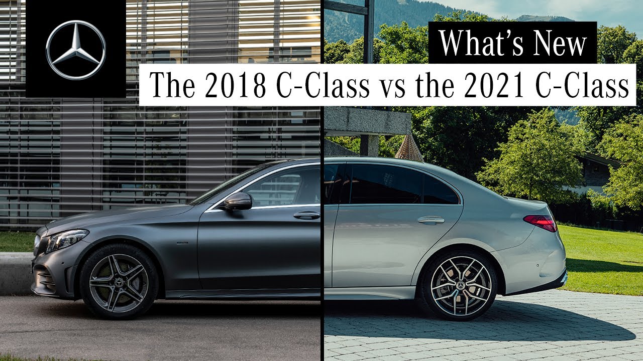 The 2021 C-Class in Comparison to Its Predecessor