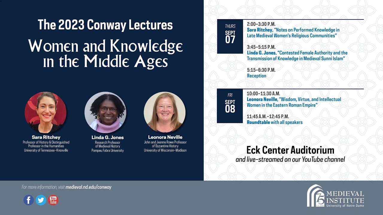 The 2023 Conway Lectures: Leonora Neville