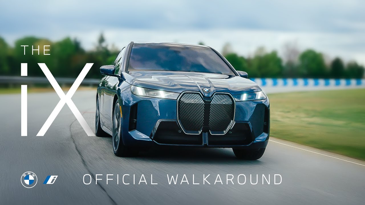 The 2026 BMW iX: Official Walkaround of The Futuristic All-Electric SUV.
