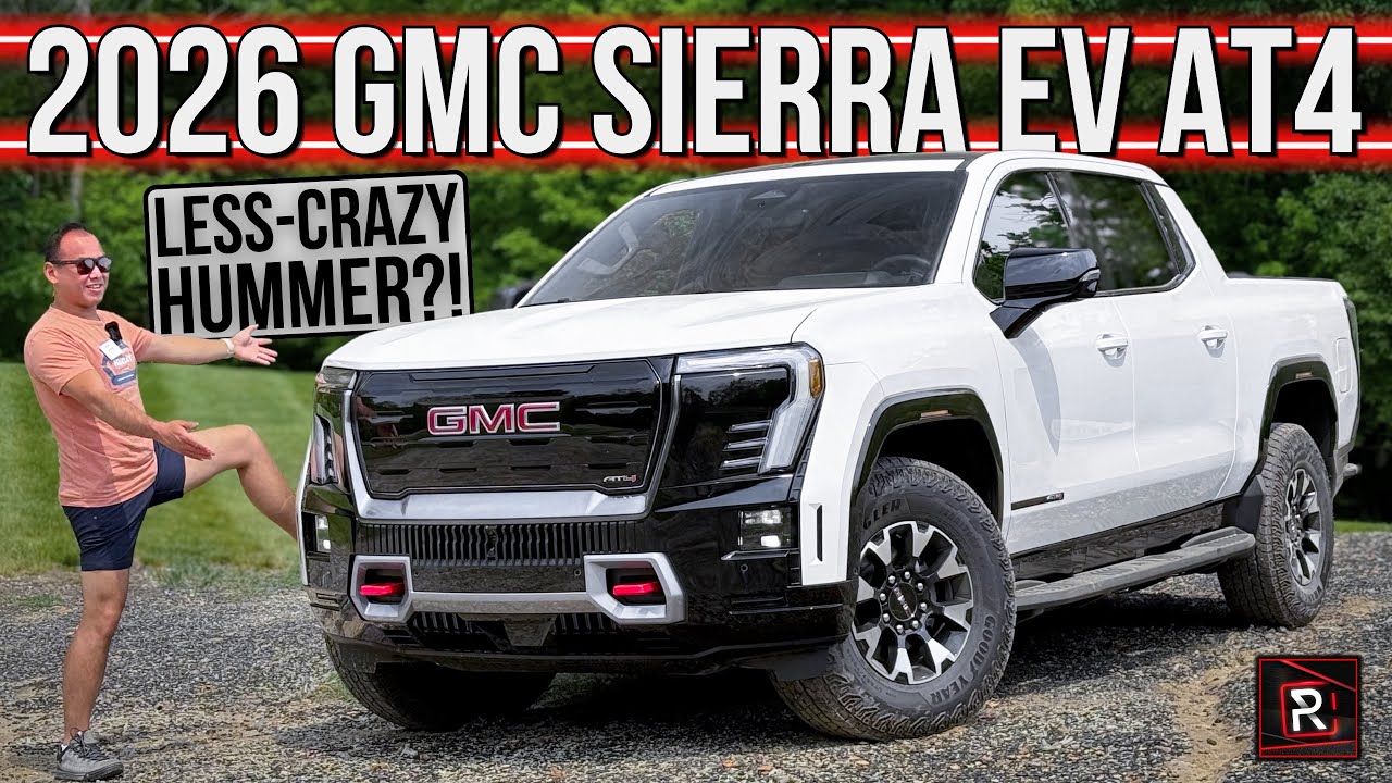The 2026 GMC Sierra EV AT4 Brings A Lower Price & Hummer Capabilities To A Useful Truck