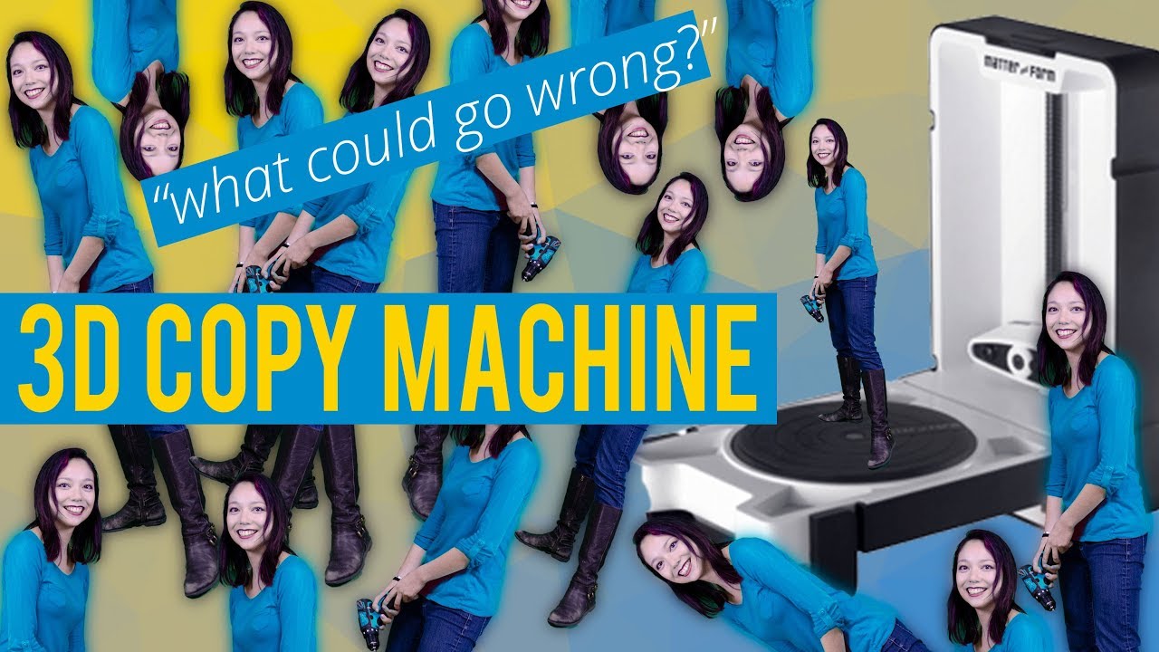 The 3D COPY MACHINE - Scan and 3D Print Anything!