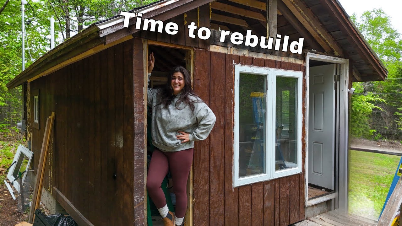The Abandoned Cabin Gets BIG CHANGES!