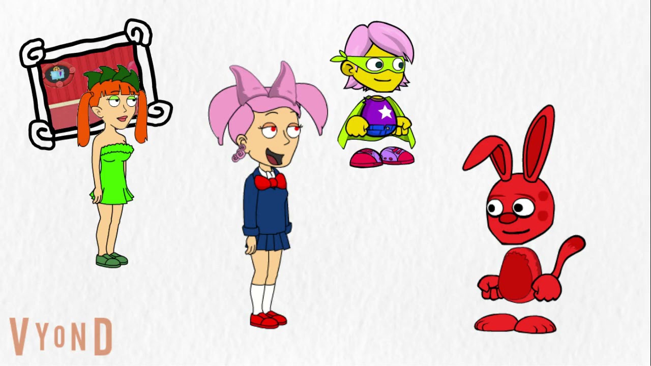 the alex b friends club show: s3: chibi usa's comic book skidoo adventure: part 1