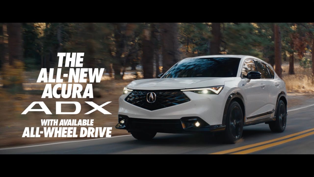 The all-new Acura ADX with available all-wheel drive.