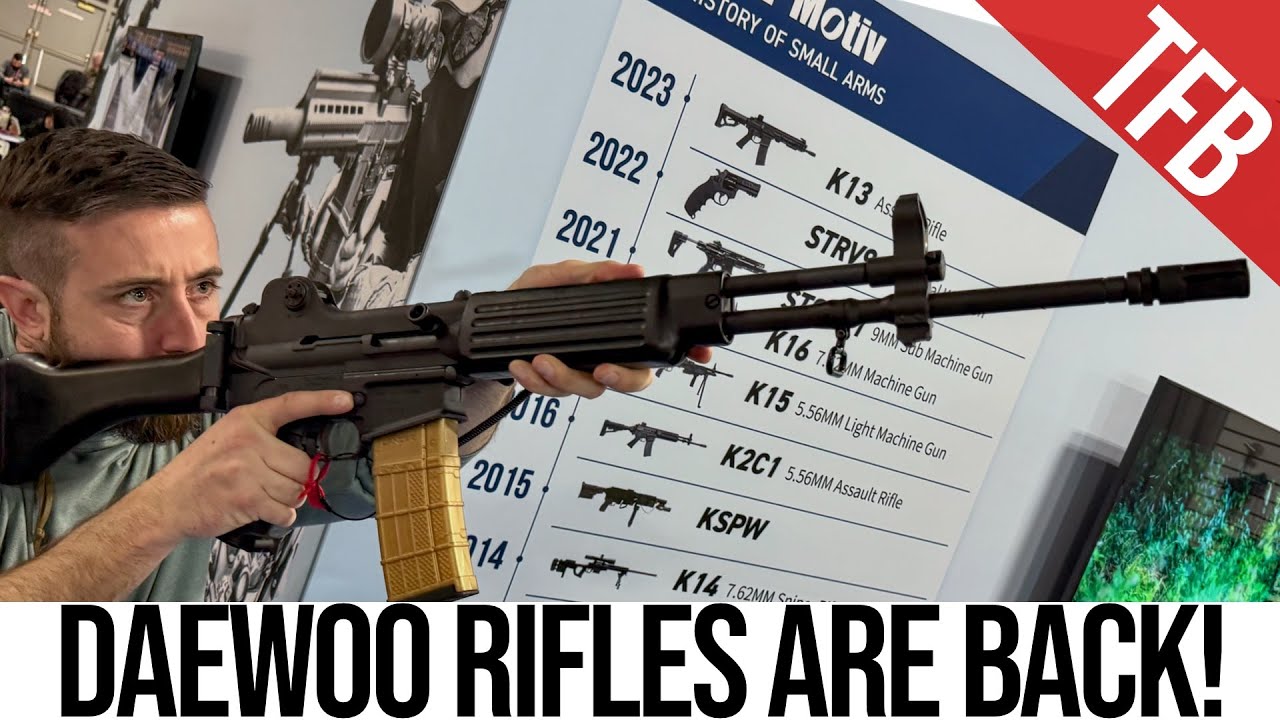 The Amazing Daewoo K Rifles ARE BACK! | SHOT Show 2025