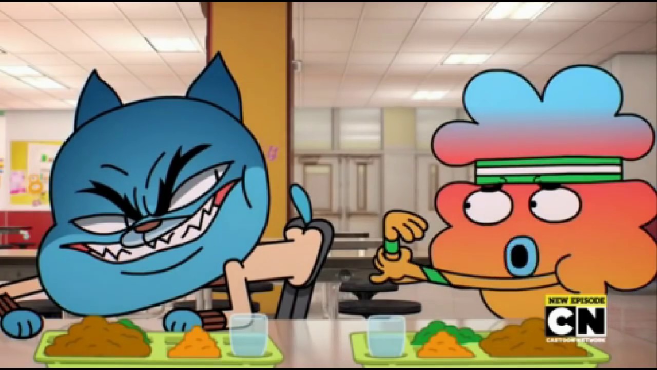 The Amazing World of Gumball The Slap (Clip) Gumball Evil Slap Face [720pHD]