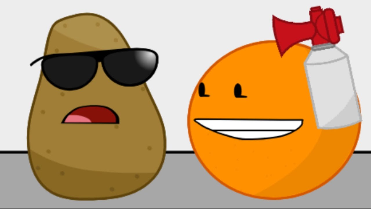 The Annoying Orange - Muddy Buddy (BFDI Style)