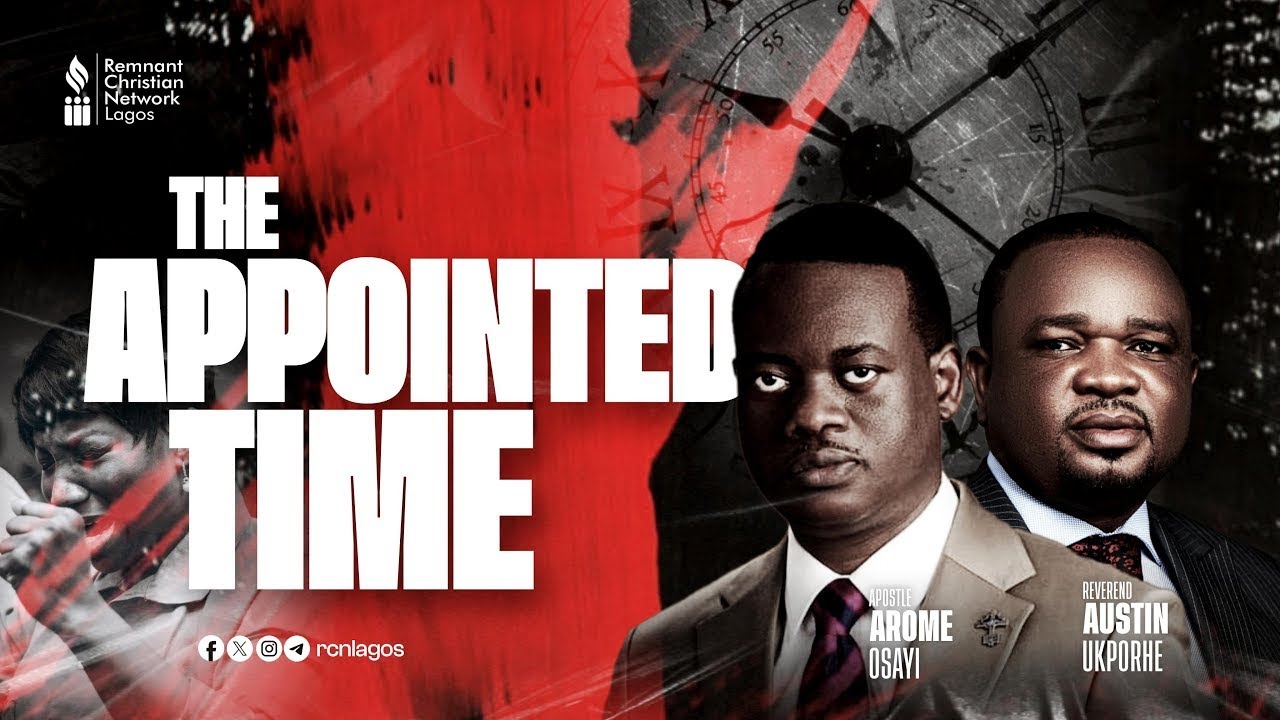 THE APPOINTED TIME || DR. AROME OSAYI || || RCN LAGOS || COMMUNITY BIBLE STUDY || 9TH JUNE 2025