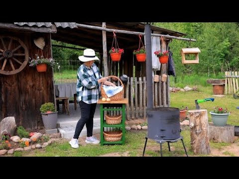 The Art of Simple Living in the Country: Cooking, Herbal Tea and Kitchen Renovation