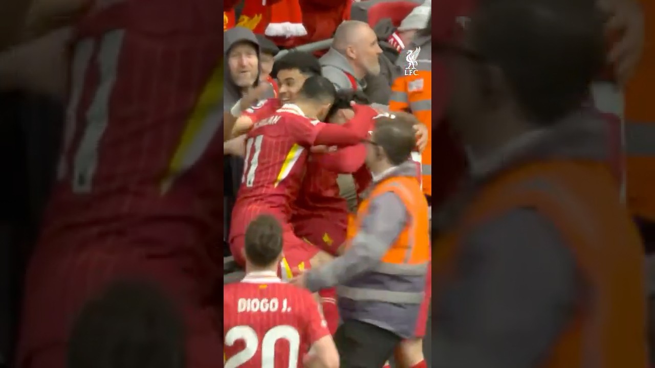 The assist. The goal. The celebration.  Salah 🤝 Diaz