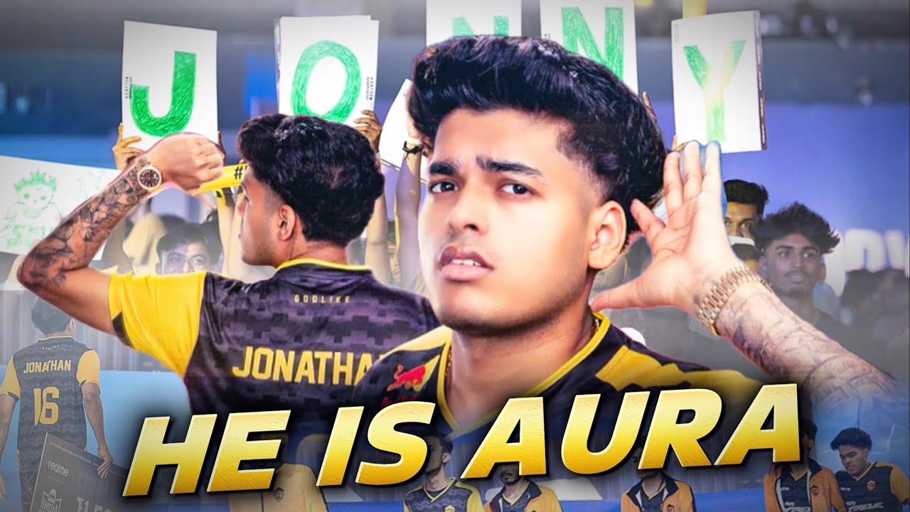 THE AURA ​⁠OF @JONATHANGAMINGYT 🔥 | PUBG & BGMI GOAT OF INDIA