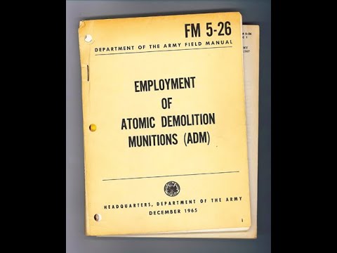 The B54 - Special Atomic Demolition Munition (SADM)
