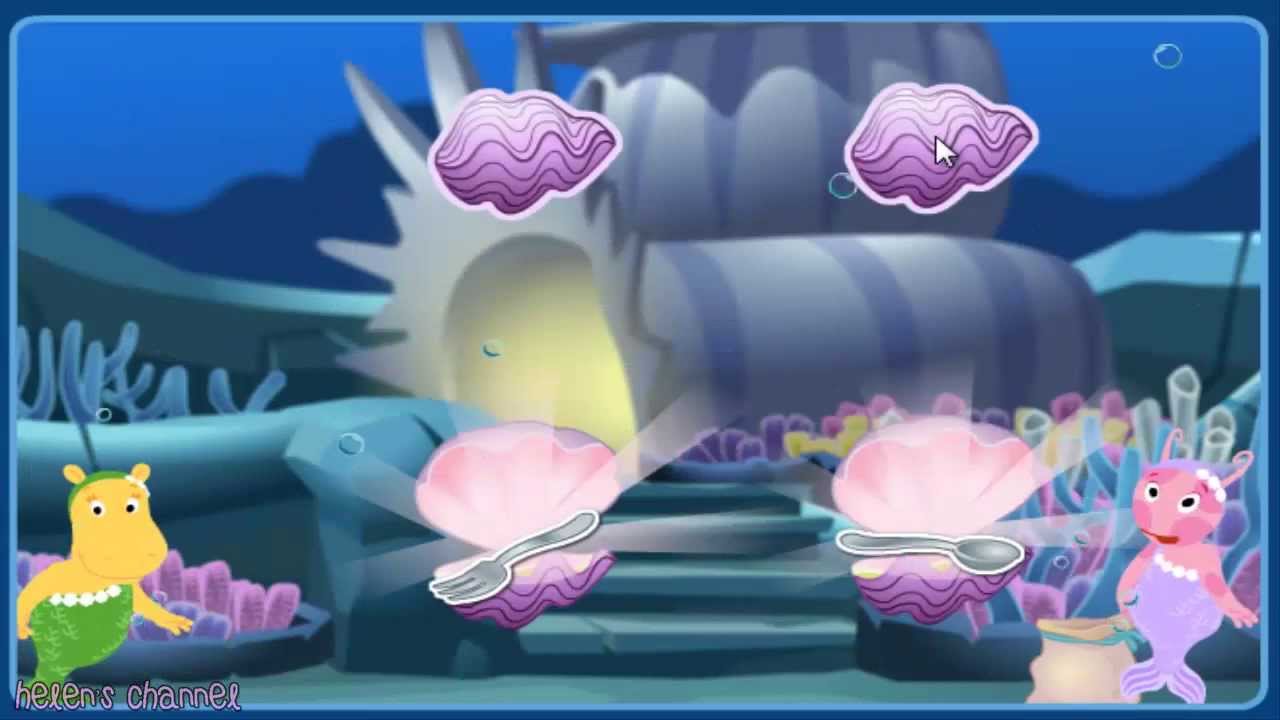 The Backyardigans - Mermaid Garden Matching Game | Full Gameplay | Online Game