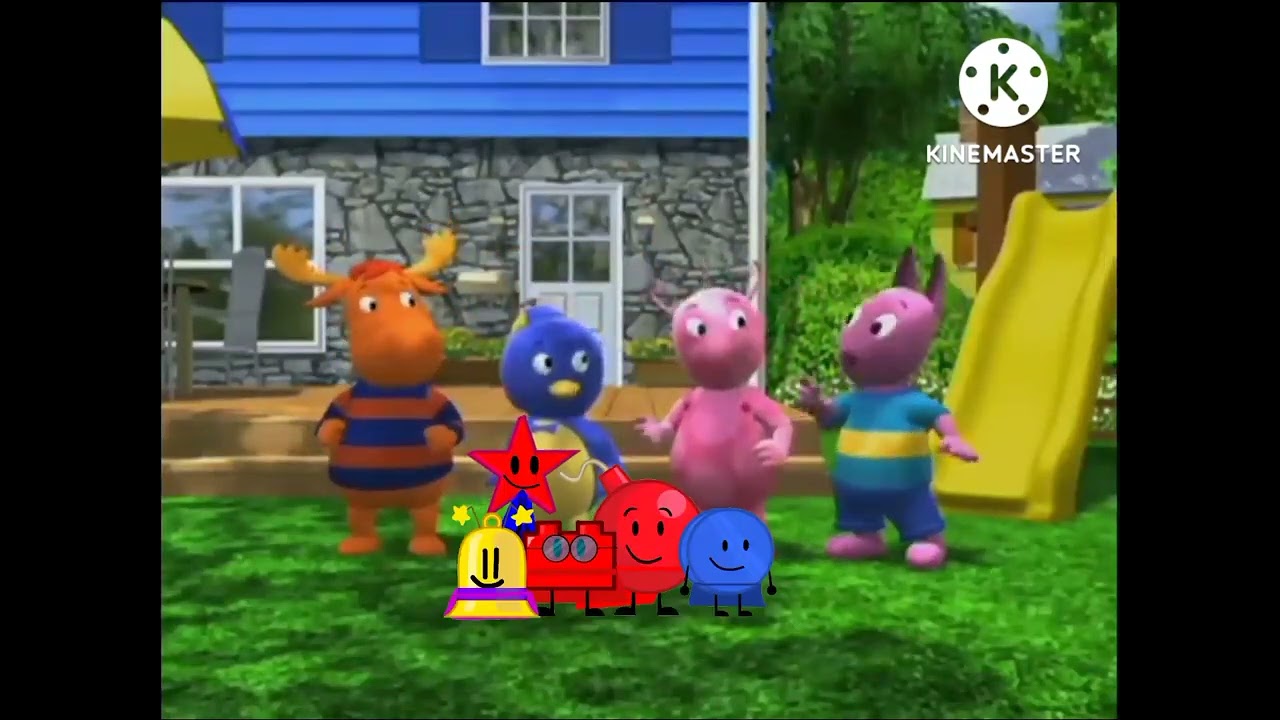 The Backyardigans and the Mega Doodlers Sing the Snack Time Song