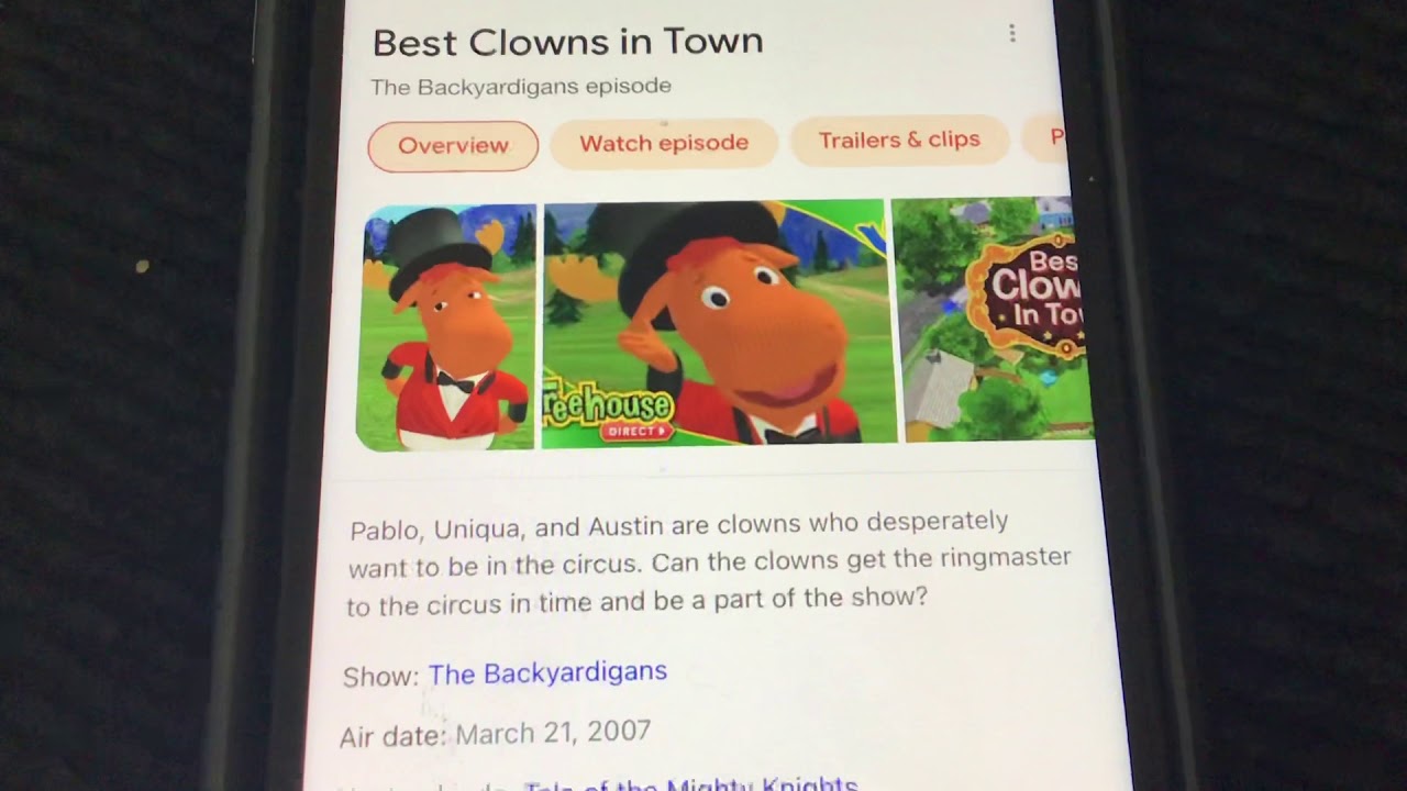 The Backyardigans: Best Clowns In Town Ep. 35