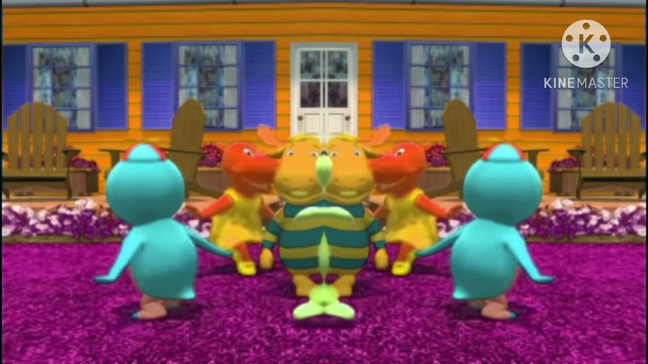 The Backyardigans Snacktime Song Season 4 (Elephant On The Run) In G Major 19
