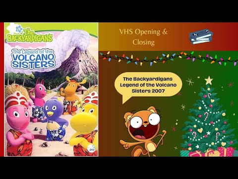 The Backyardigans The Legend Of The Volcano Sisters 2007 VHS Opening & Closing