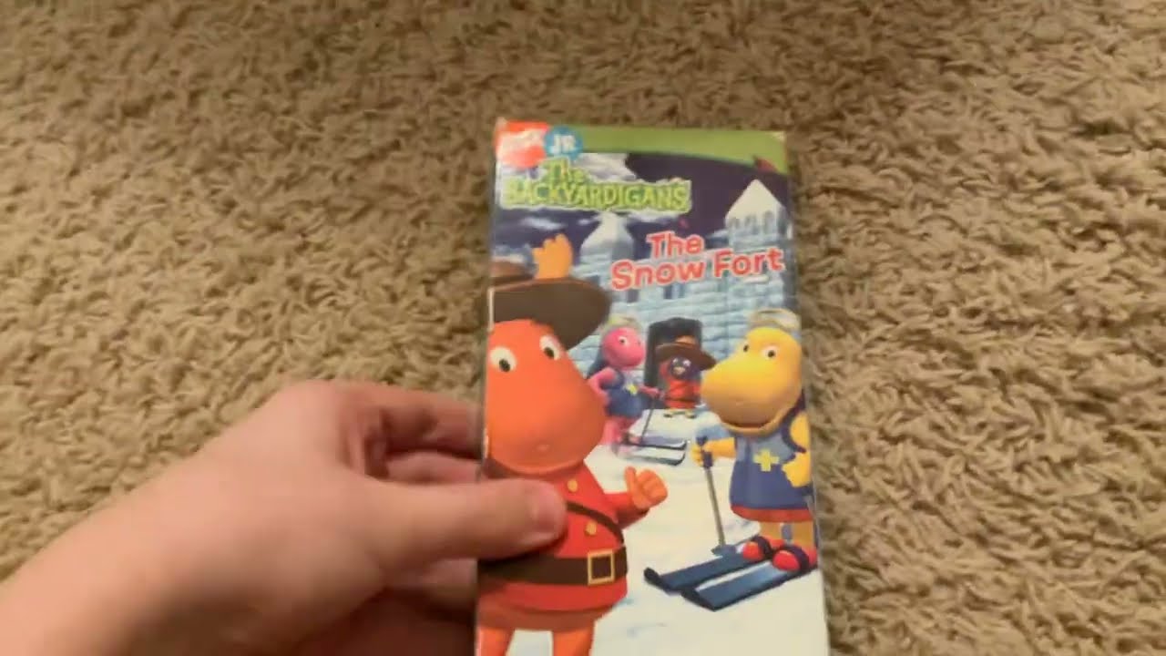 The Backyardigans The Snow Fort 2005 VHS