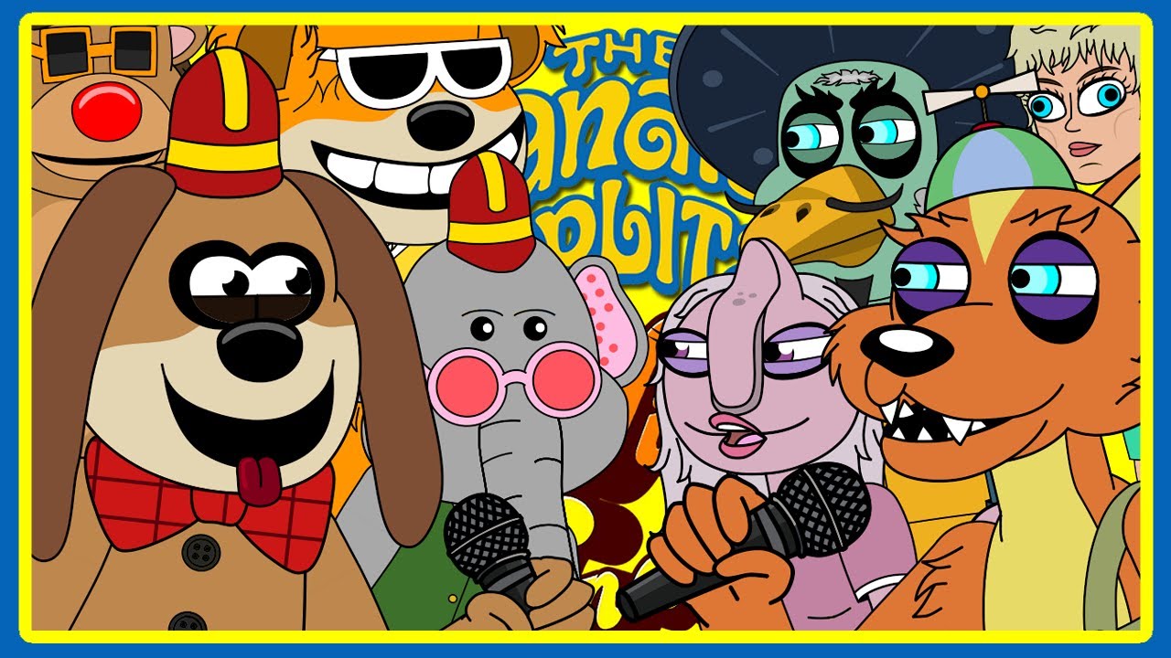 The Banana Splits vs Willy's Wonderland (Cartoon Rap Battle)