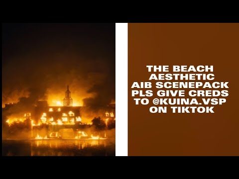 THE BEACH AIB AESTHETIC SCENEPACK