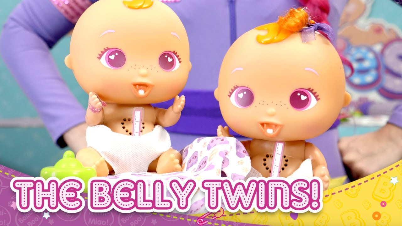 The Belly TWINS are here! Double adoption of Mimi-Miao and Willy Woof. Are they identical?