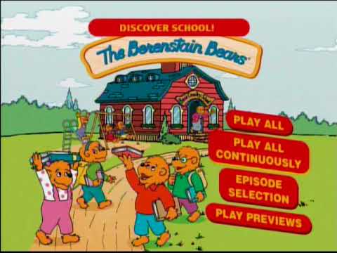 The Berenstain Bears Discover School! DVD Menu Walkthrough