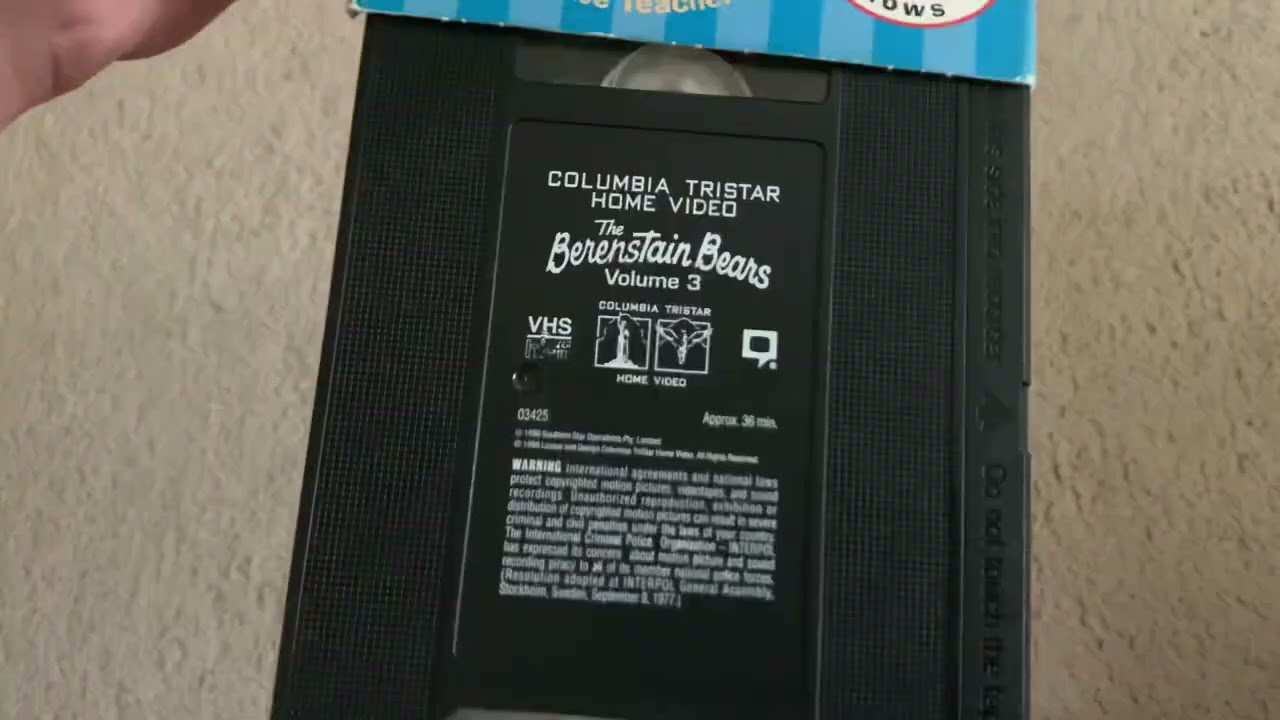 The Berenstain Bears: Volume 3 1999 VHS
