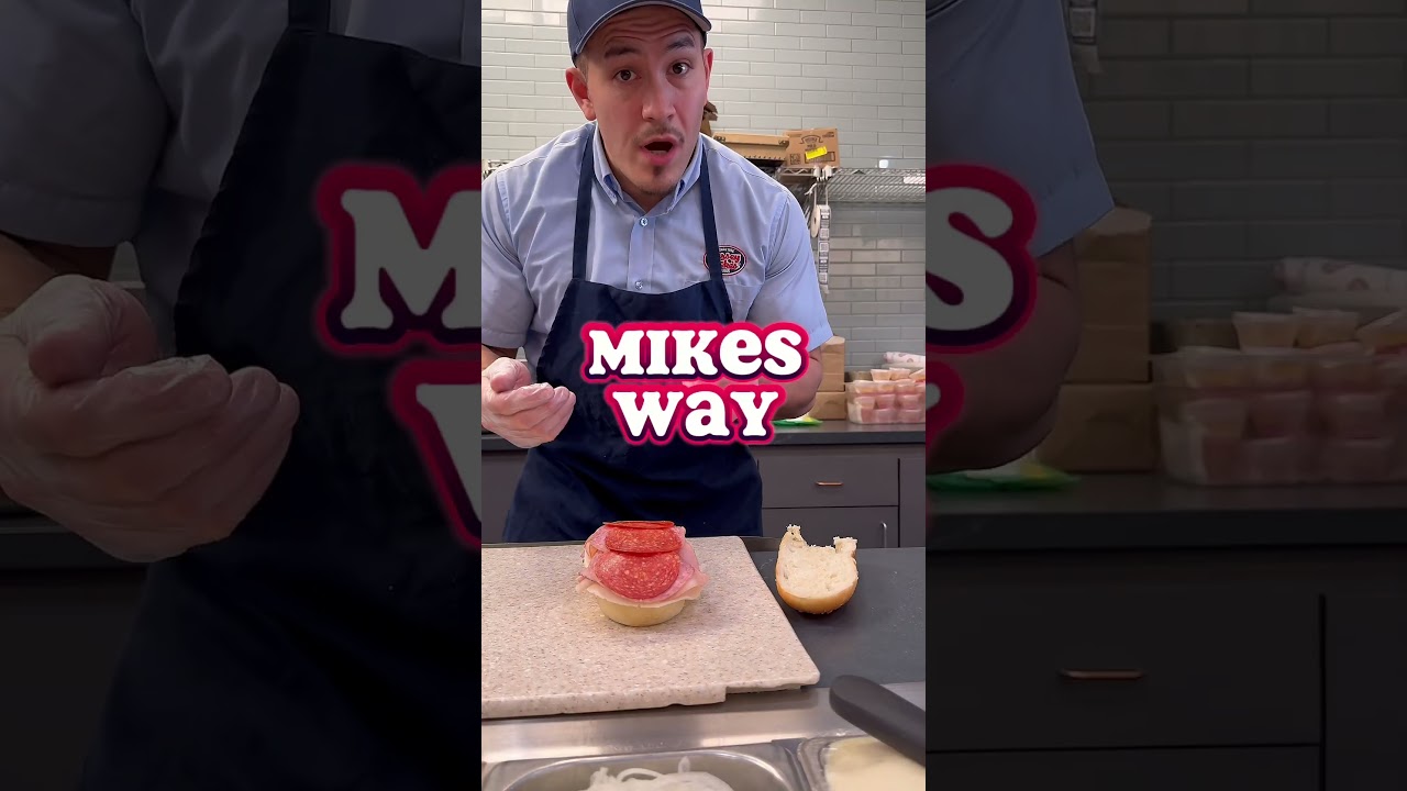 The BEST 🔥 Jersey Mike’s Order 💯 What you think? 🧐 #shorts #jerseymikes #viral #sandwich