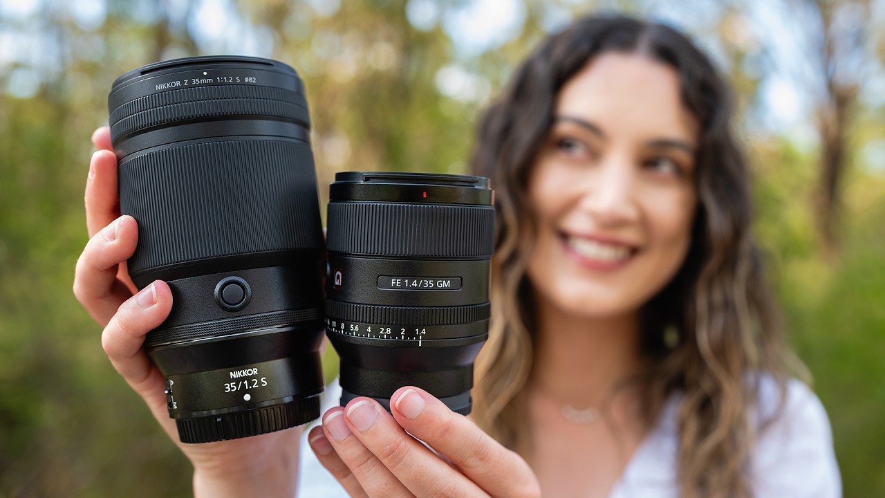 The BEST 35mm Prime Lens: Nikon 35mm f1.2 vs Sony 35mm f1.4
