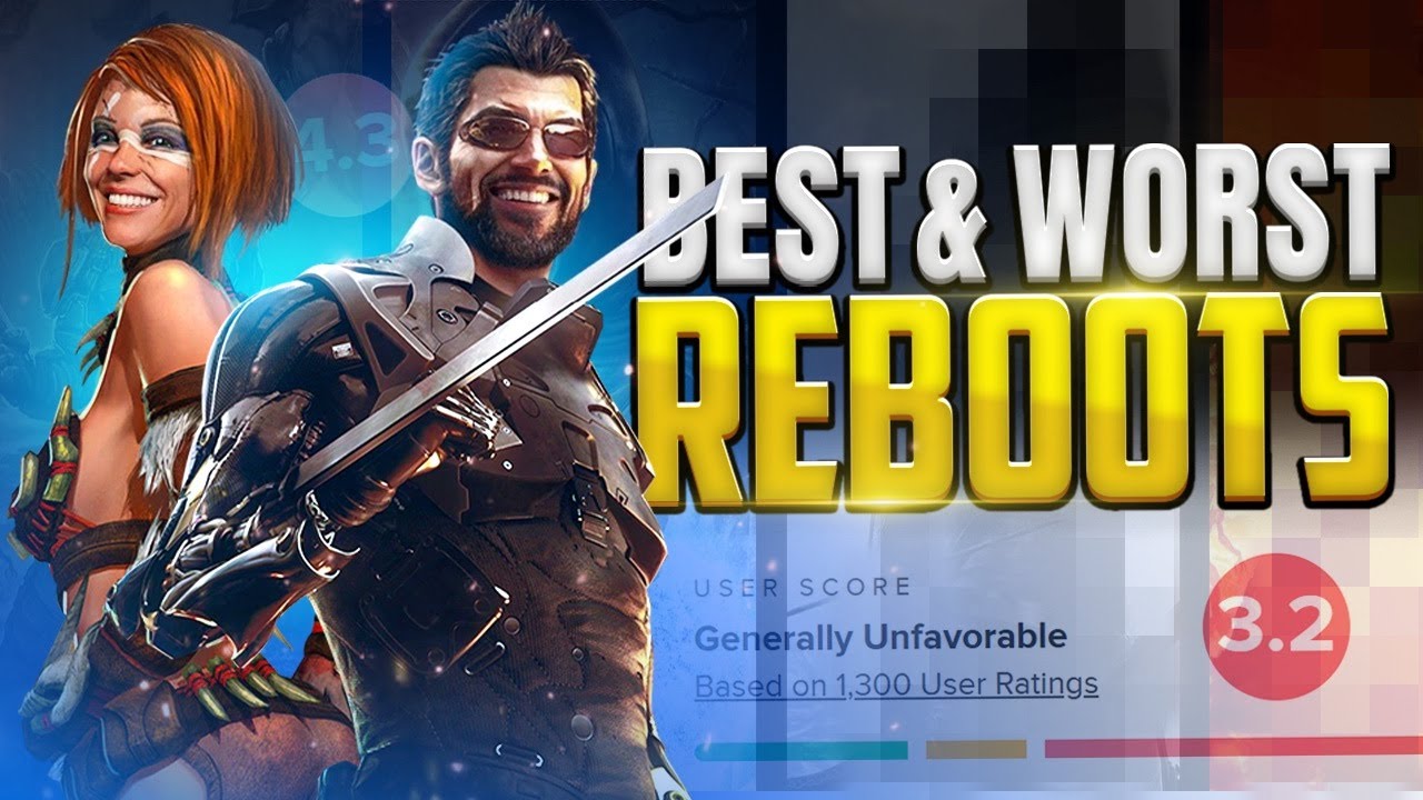 The Best And Worst Video Game Reboots