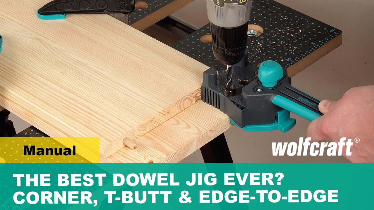 The Best Dowel Jig Ever? Corner, T-Butt & Edge-To-Edge Connections