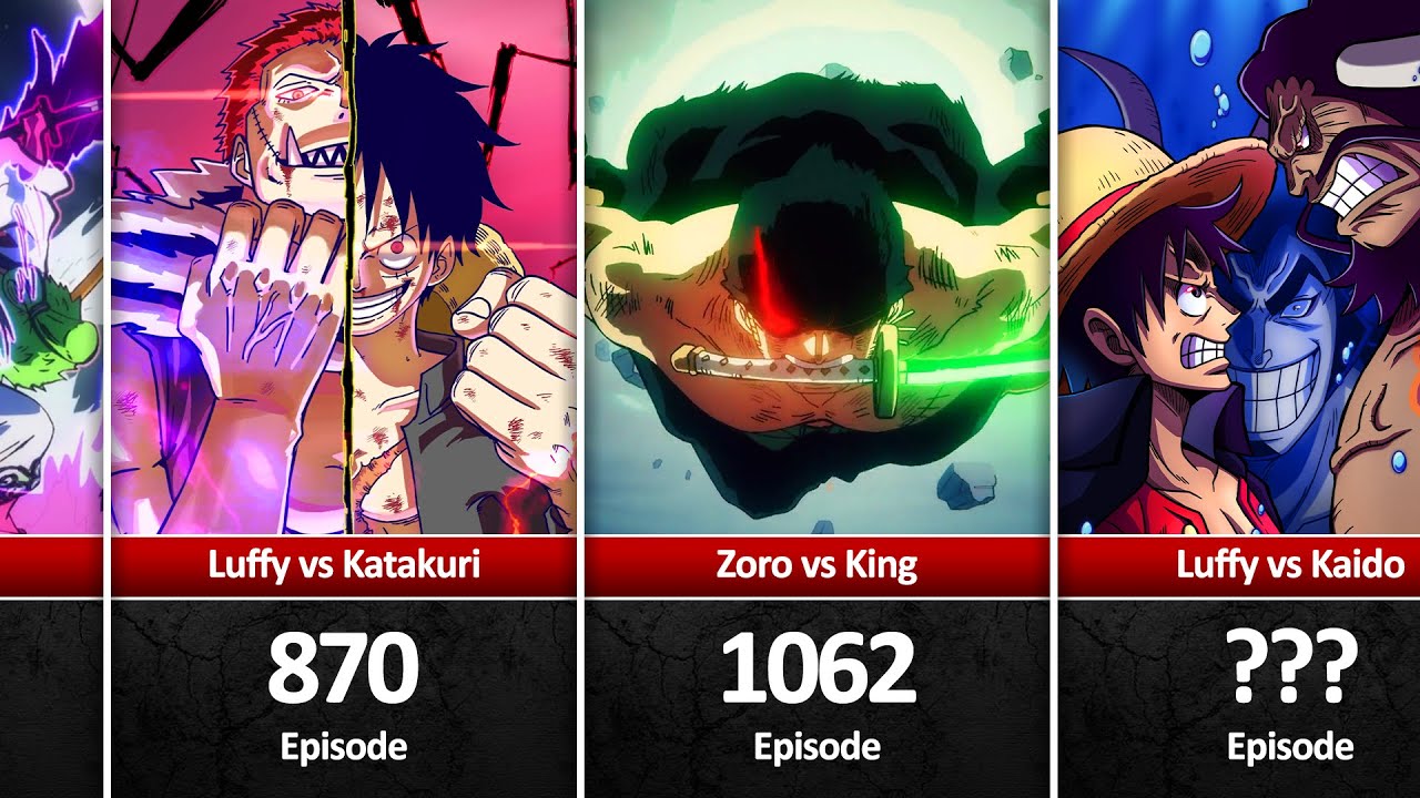 The Best Fights in One Piece
