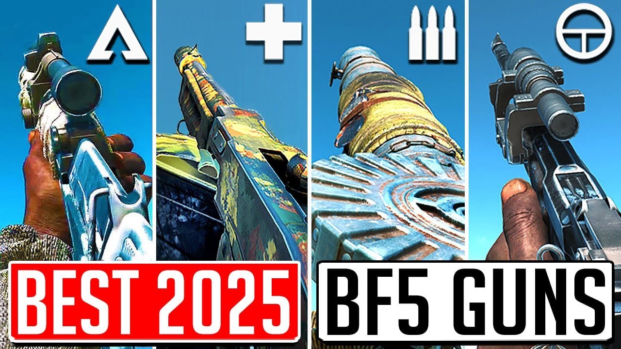 The BEST GUN In 2025 For EVERY CLASS In Battlefield 5