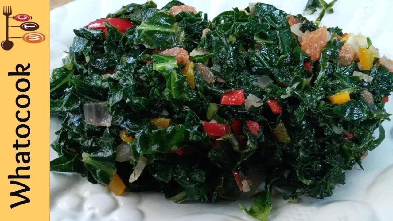 The Best Kale Recipe Ever!! | How To Cook Kale Healthy And Delicious