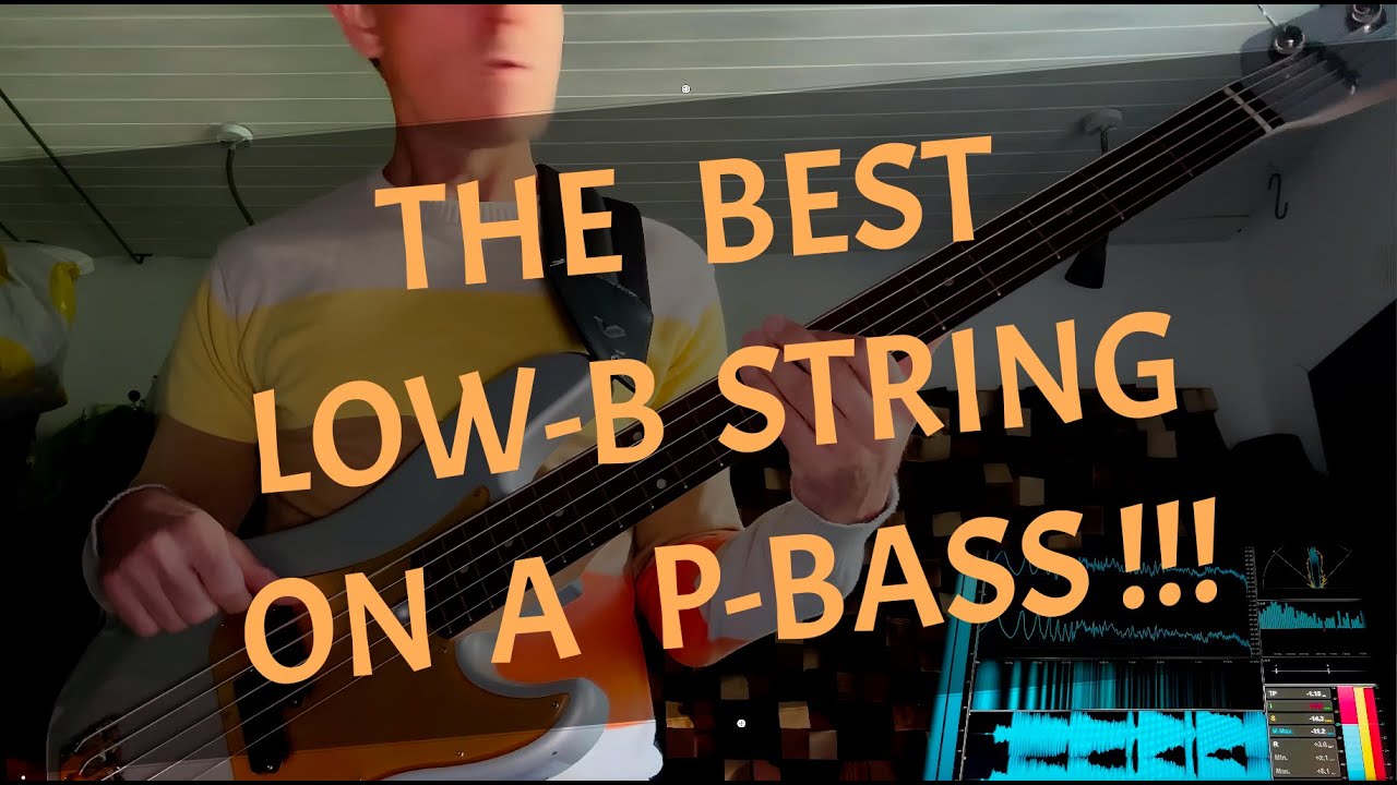 The BEST Low B-String you will ever hear on a P-BASS // DeGier Soulmate w/  Markbass Groove strings