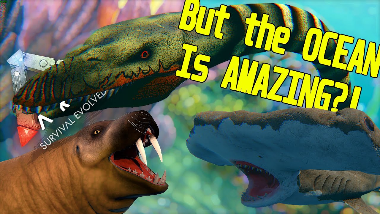 The BEST OCEAN Creatures Mod?! | Ark Mod Spotlight Additional creatures Aquaria