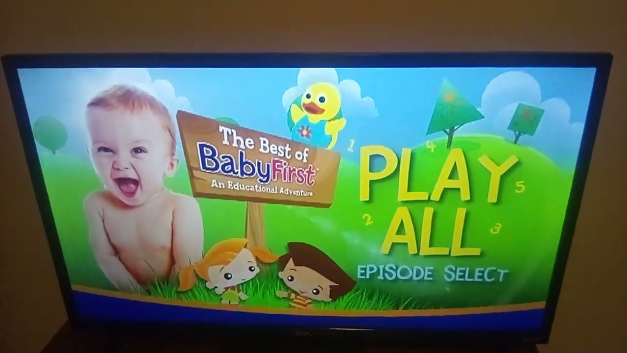 The Best of BabyFirst An Educational Adventure DVD Menu