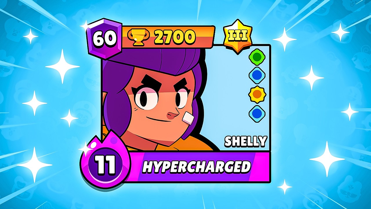 The BEST SHELLY in Brawl Stars! (3000+🏆)