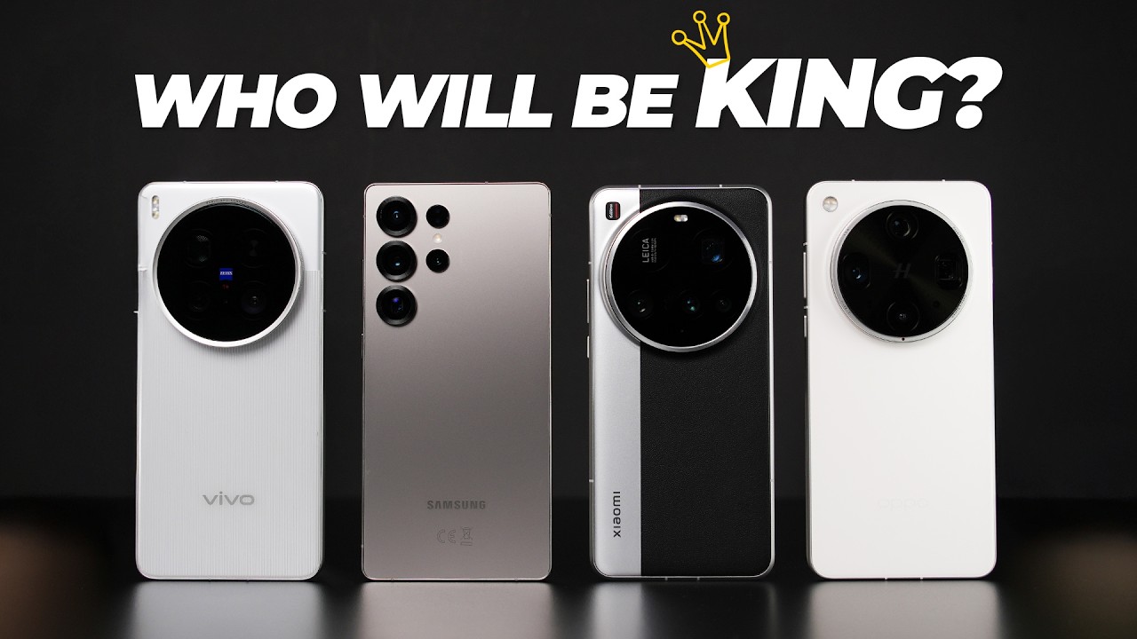 The Best ULTRA Phone! Vivo X200 Ultra vs S25 Ultra vs Xiaomi 15 Ultra vs Find X8 Ultra!