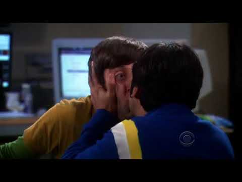 The Big Bang Theory: Raj & Howard Kiss