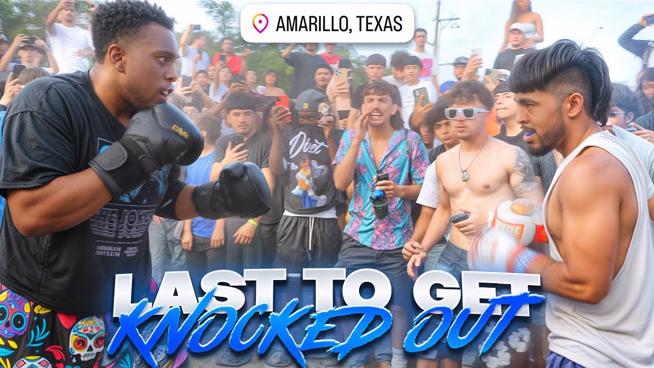 THE BIGGEST LAST TO GET KNOCKED OUT | Amarillo Tx 😳🔥…