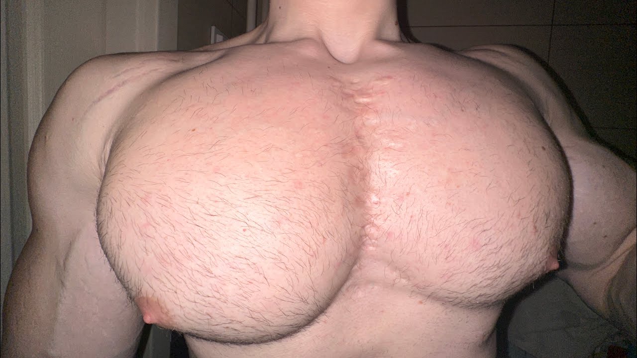 The BIGGEST PECS on Youtube!🎈🐮